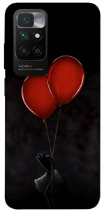 Чехол Красные шары для Xiaomi Redmi 10