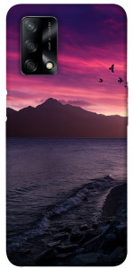 Чехол Закат для Oppo A74 4G