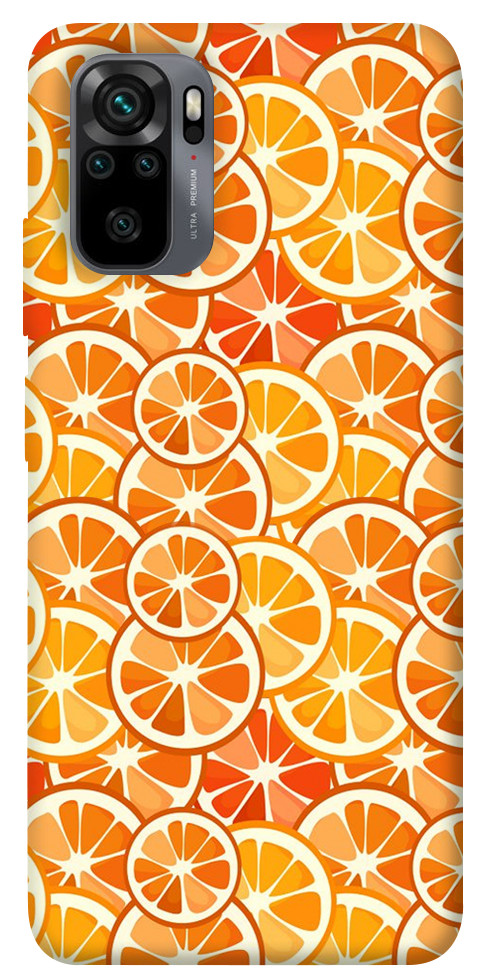 

Чехол Мандариновый паттерн для Xiaomi Redmi Note 10S 1251007
