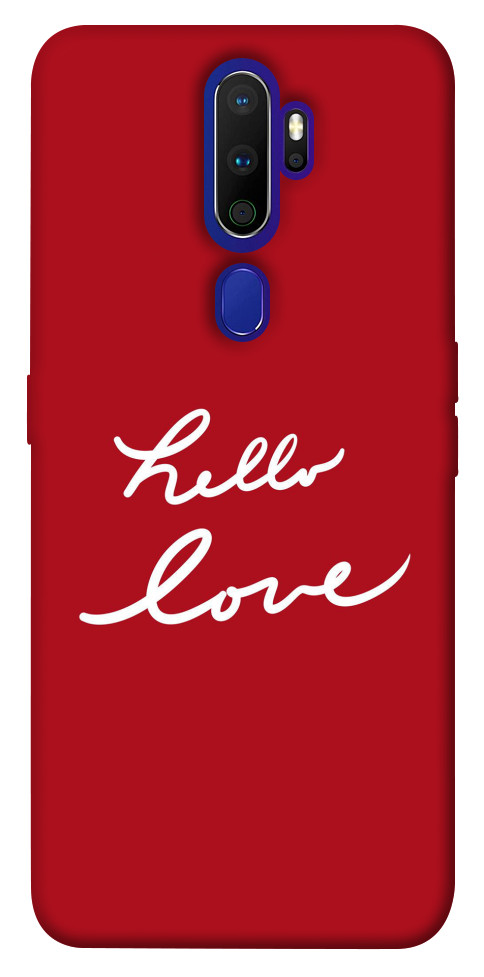 

Чехол Hello love для Oppo A5 (2020) 1251498