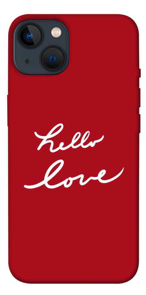 Чехол Hello love для iPhone 13