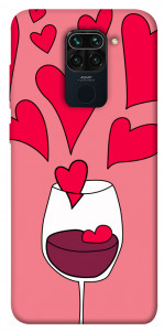 Чехол Бокал вина для Xiaomi Redmi 10X