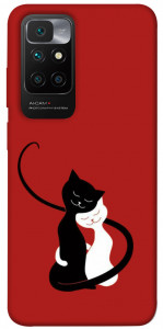 Чехол Влюбленные коты для Xiaomi Redmi 10