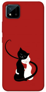 Чехол Влюбленные коты для Realme C11 (2021)