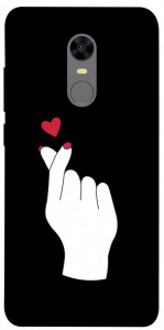 Чохол Серце в руці для Xiaomi Redmi Note 5 (DC)