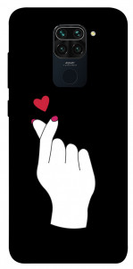 Чехол Сердце в руке для Xiaomi Redmi Note 9