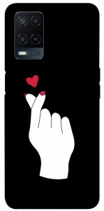 Чохол Серце в руці для Oppo A54 4G