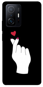 Чехол Сердце в руке для Xiaomi 11T