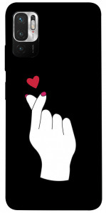 Чехол Сердце в руке для Xiaomi Redmi Note 10 5G