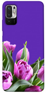 Чехол Тюльпаны для Xiaomi Redmi Note 10 5G