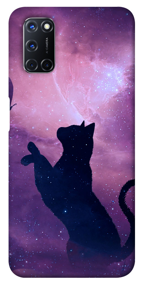 

Чохол Кіт та метелик для Oppo A72 1252449