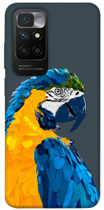 Чехол Попугай для Xiaomi Redmi 10