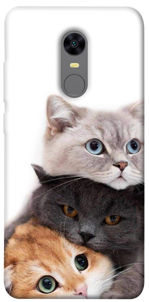 Чехол Три кота для Xiaomi Redmi Note 5 (Single Camera)