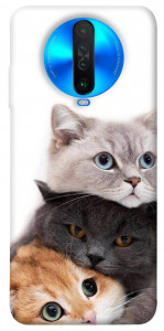 Чохол Три коти для Xiaomi Poco X2