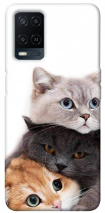 Чохол Три коти для Oppo A54 4G