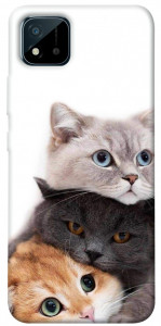 Чехол Три кота для Realme C11 (2021)