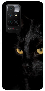 Чехол Черный кот для Xiaomi Redmi 10