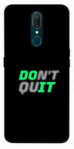 Чехол Don't quit для OPPO A9