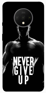 Чехол Never give up для OnePlus 7T