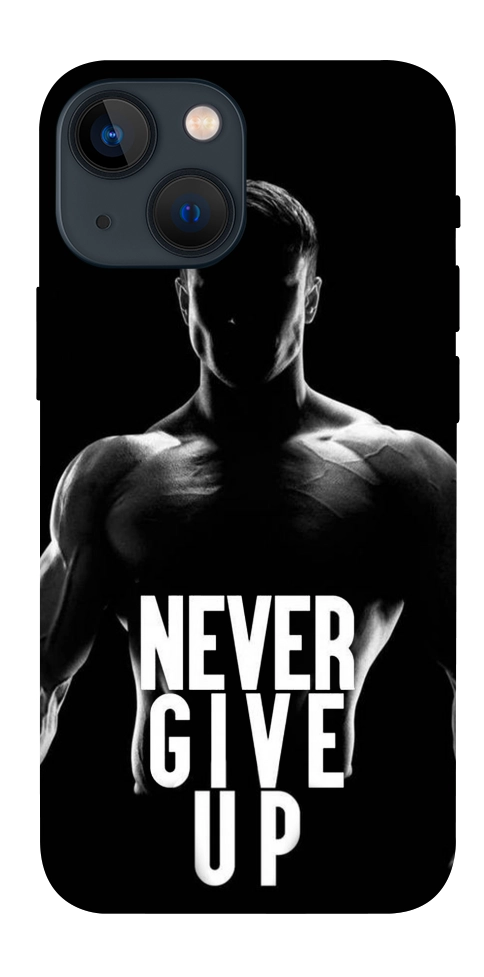 Чохол Never give up для iPhone 13 mini