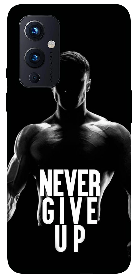 Чехол Never give up для OnePlus 9