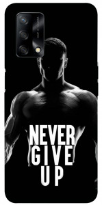 Чохол Never give up для Oppo A74 4G