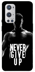 Чохол Never give up для Oneplus 9 pro