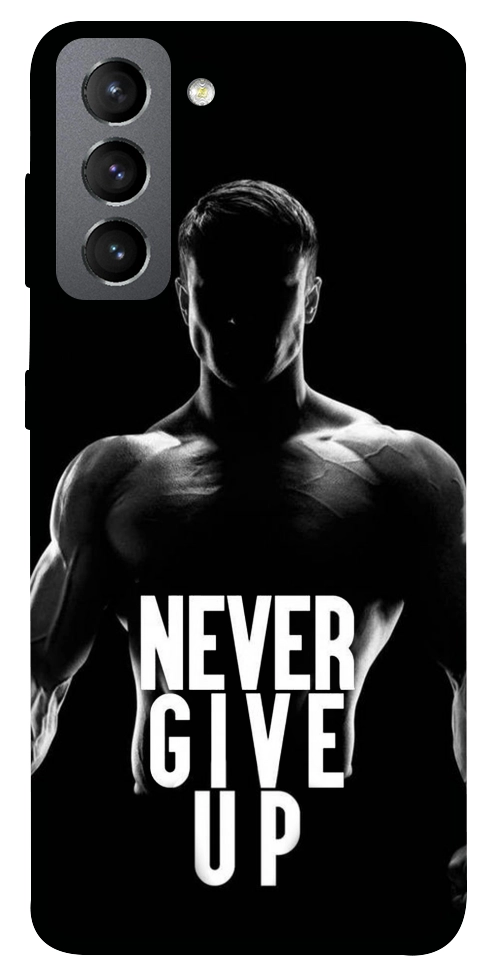 Чохол Never give up для Galaxy S21 FE