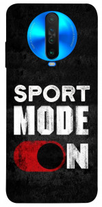 Чехол Sport mode on для Xiaomi Poco X2