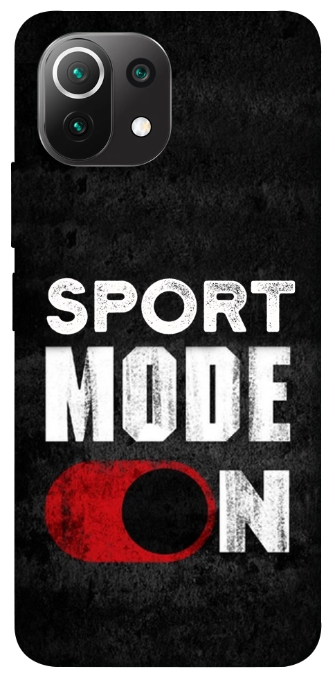 Чехол Sport mode on для Xiaomi Mi 11 Lite