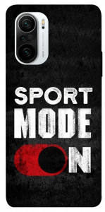 Чехол Sport mode on для Xiaomi Redmi K40