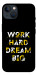 Чехол Work hard для iPhone 13