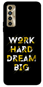 Чохол Work hard для TECNO Camon 17P