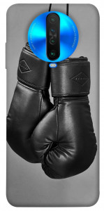 Чехол Черные боксерские перчатки для Xiaomi Poco X2
