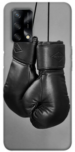 Чехол Черные боксерские перчатки для Oppo A74 4G