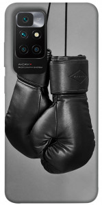 Чехол Черные боксерские перчатки для Xiaomi Redmi 10