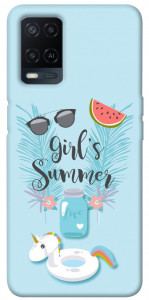 Чехол Girls summer для Oppo A54 4G