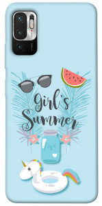 Чехол Girls summer для Xiaomi Redmi Note 10 5G