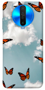 Чохол Summer butterfly для Xiaomi Poco X2
