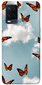 Чехол Summer butterfly для Oppo A54 4G