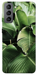 Чехол Тропическая листва для Galaxy S21 FE