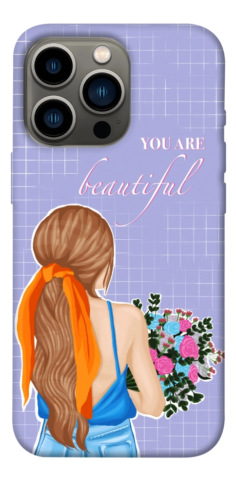 Чехол You are beautiful для iPhone 13 Pro