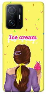 Чохол Ice cream girl для Xiaomi 11T