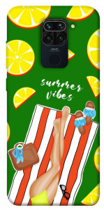 Чехол Summer girl для Xiaomi Redmi Note 9