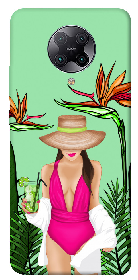 

Чехол Tropical girl для Xiaomi Poco F2 Pro 1257036