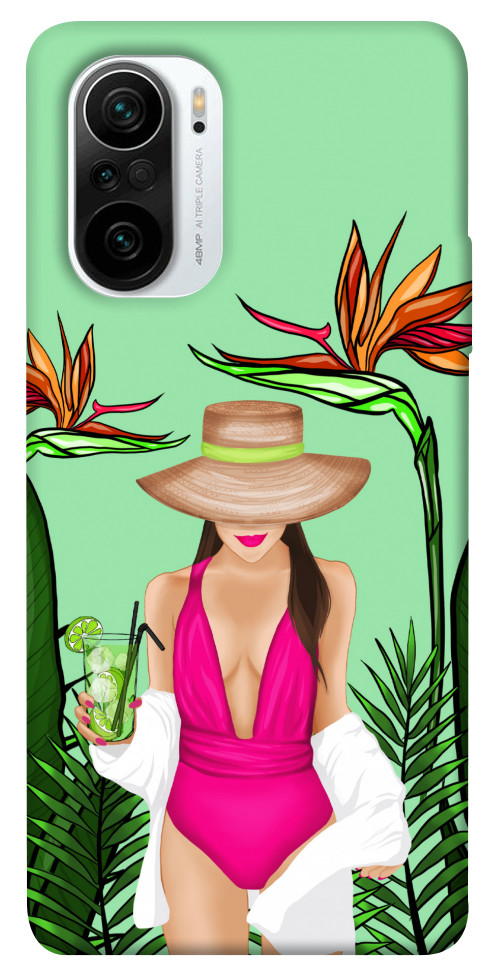 

Чехол Tropical girl для Xiaomi Redmi K40 Pro 1257066