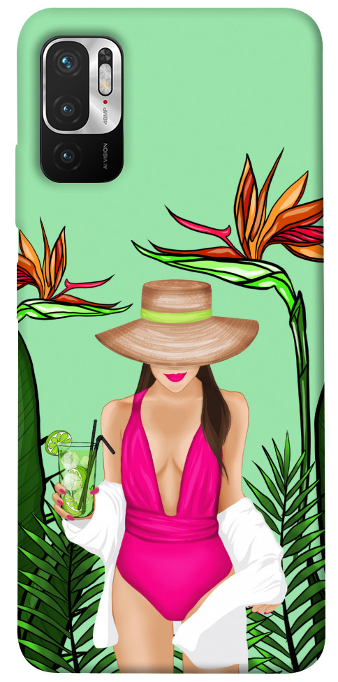 

Чехол Tropical girl для Xiaomi Redmi Note 10 5G 1257071