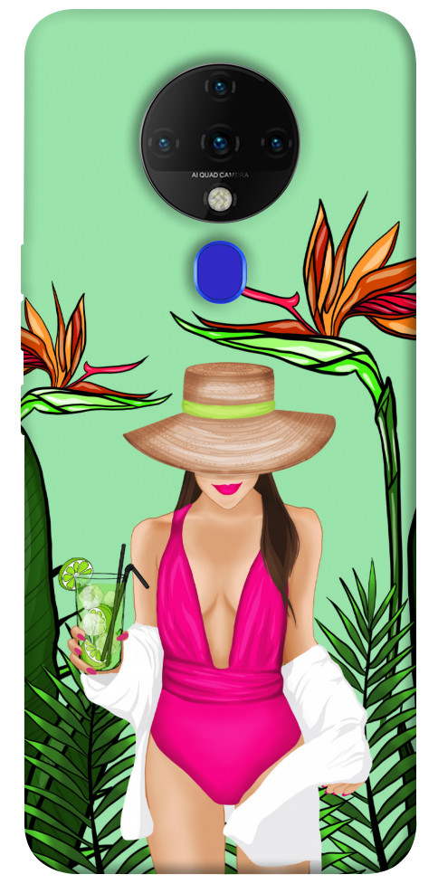 

Чехол Tropical girl для TECNO Spark 6 1257076