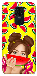 Чехол Watermelon girl для Xiaomi Redmi Note 9