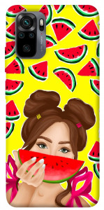 Чохол Watermelon girl для Xiaomi Redmi Note 10S